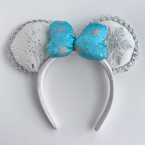 Disneyland Paris Frozen Elsa Disney Minnie ears - Picture 1 of 3